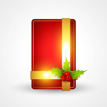 christmas label design with space for your textのイラスト素材