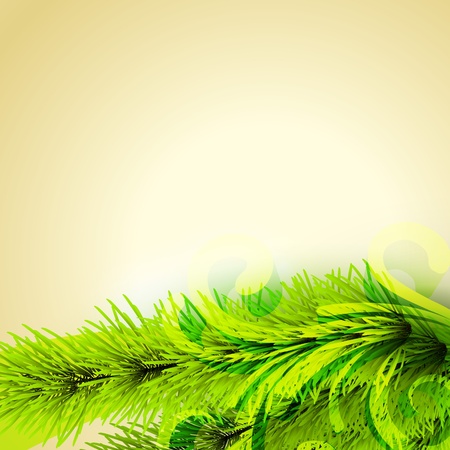 vector tree style background with space for your textのイラスト素材
