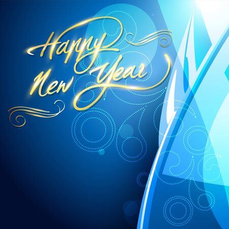 vector new year 2012 stylish designのイラスト素材