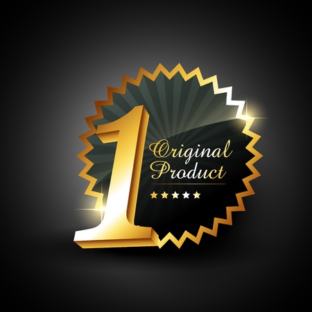 best qaulity original product promotion vector labelのイラスト素材
