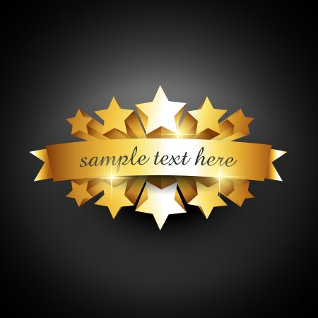 beautiful vector label sign with space for your textのイラスト素材