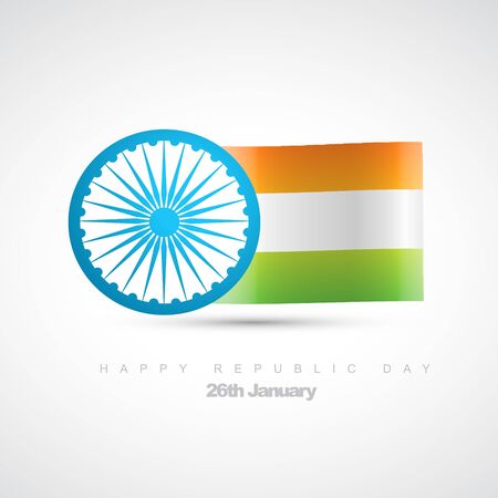 indian flag design illustrationのイラスト素材