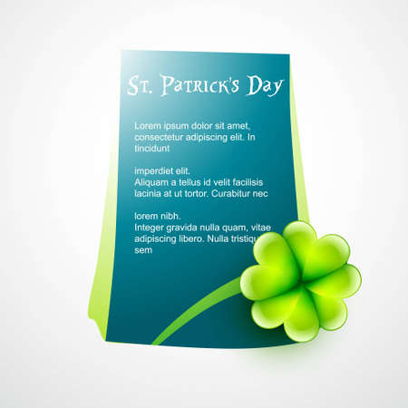 st patrick's day design illustrationのイラスト素材