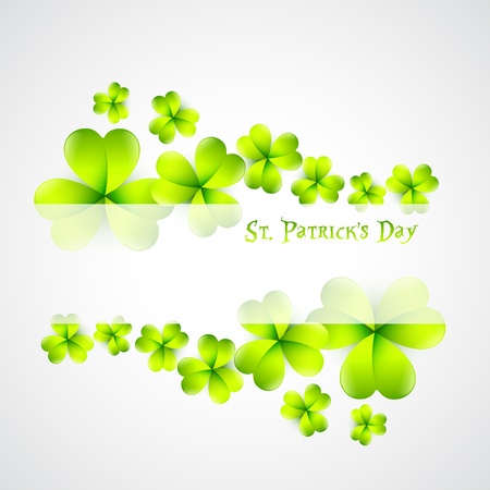 beautiful st. patrick's day illustration with space for your textのイラスト素材