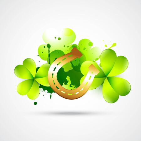 st patrick's day design illustrationのイラスト素材