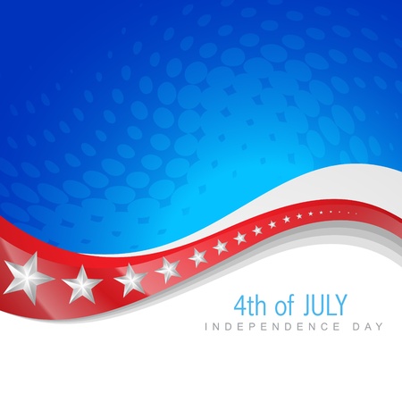 4th of july independence day design artのイラスト素材