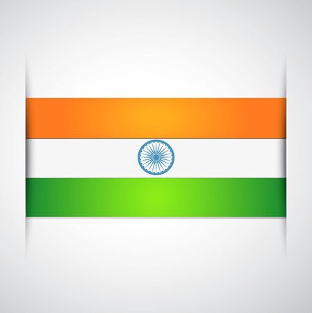 indian flag vector design artのイラスト素材