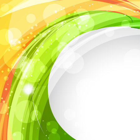 Indian Flag In Wave Style Vector Background Royalty Free Vector Graphics