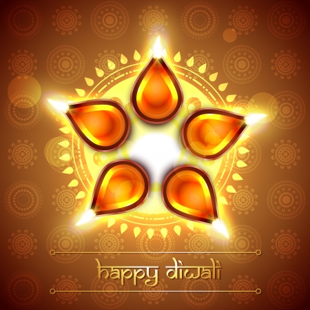 beautiful indian festival diwali designのイラスト素材