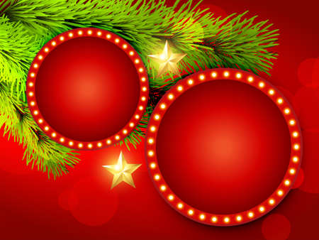 beautiful christmas background with space for your textのイラスト素材