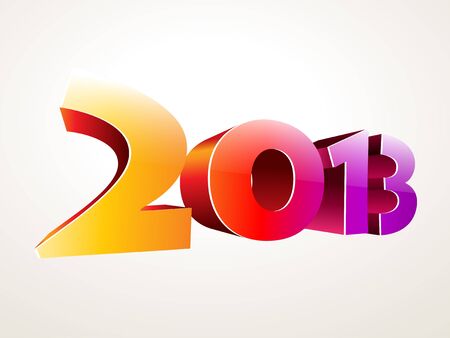 vector colorful happy new year style designのイラスト素材