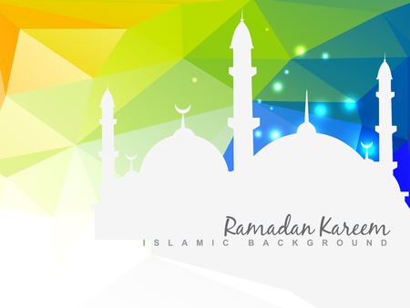 vector beautiful islamic background designのイラスト素材