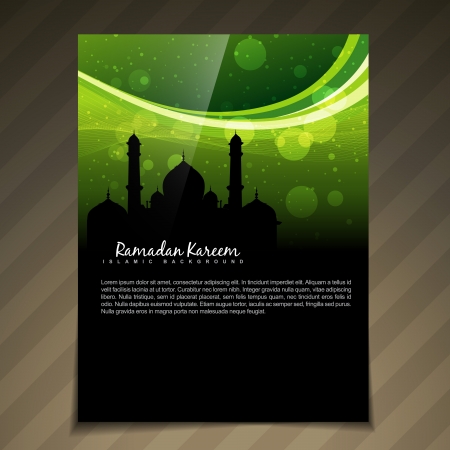 islamic festival vector design illustrationのイラスト素材