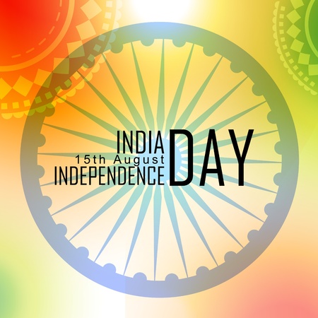 indian independence day designのイラスト素材