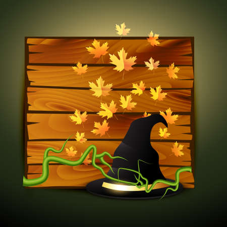 vector creepy halloween design illustrationのイラスト素材