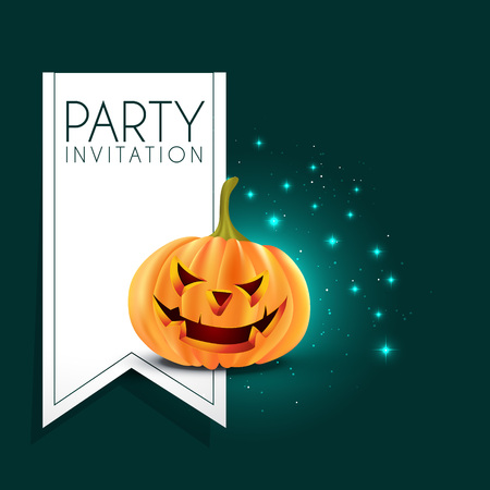 halloween party illustration design artのイラスト素材
