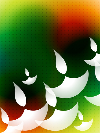 artistic diwali colorful background designのイラスト素材