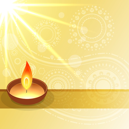 vector diwali wishes design illustrationのイラスト素材