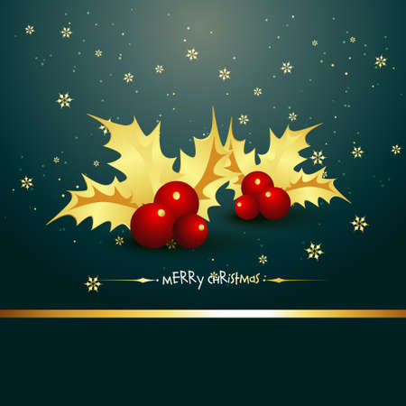 vector happy christmas holiday backgroundのイラスト素材