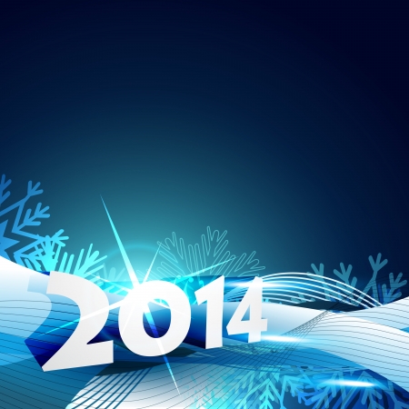 stylish happy new year greeting designのイラスト素材