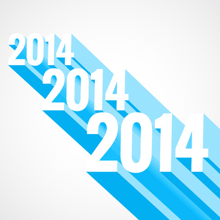 3d style happy new year designのイラスト素材