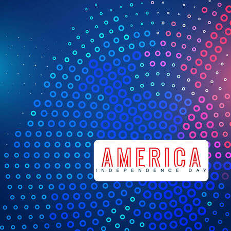 american independence day background designのイラスト素材
