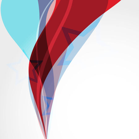 vector wave style background designのイラスト素材