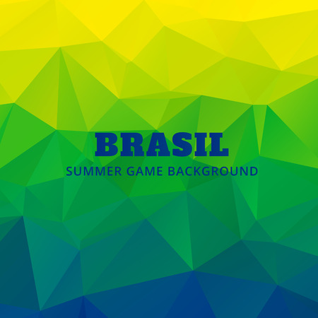 vector brazil soocer game のイラスト素材