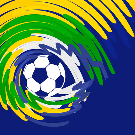 vector abstract football design のイラスト素材