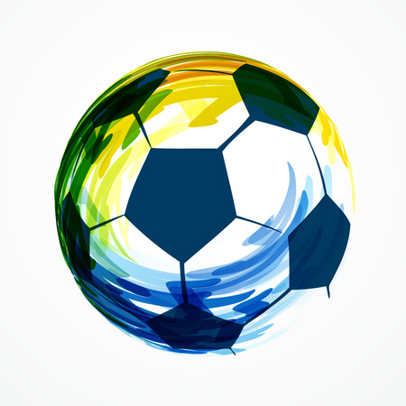 creative footbal design illustrationのイラスト素材
