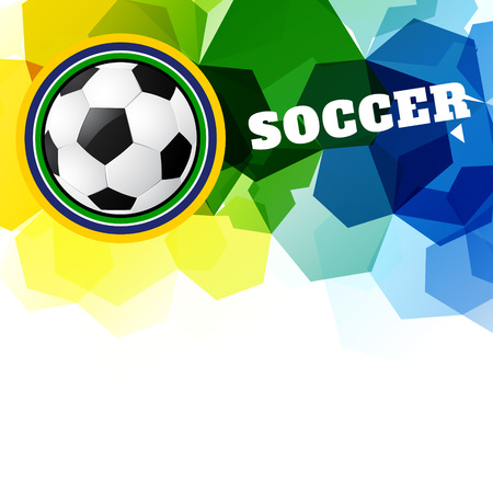 soccer game vector design のイラスト素材