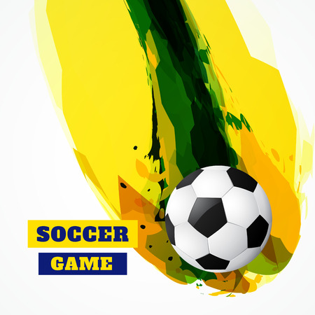 vector abstract soccer game designのイラスト素材