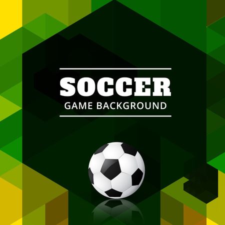 colorful abstract football design illustrationのイラスト素材