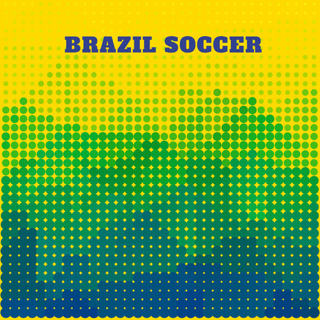 brazil soccer design vector illustrationのイラスト素材