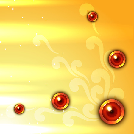 Vector Beautiful diwali background のイラスト素材