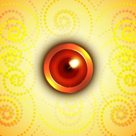 Vector diwali diya backgroundのイラスト素材