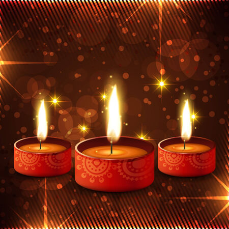 Vector beautiful diwali backgroundのイラスト素材