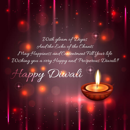 Vector beautiful diwali backgroundのイラスト素材