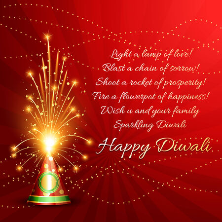 Vector happy diwali backgroundのイラスト素材