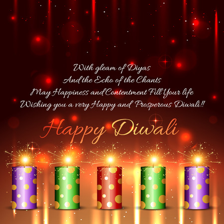 Vector happy diwali backgroundのイラスト素材