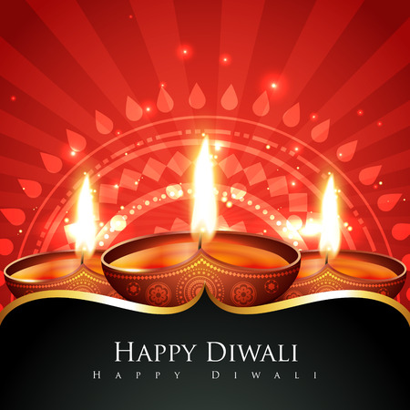 Vector happy diwali backgrooundのイラスト素材