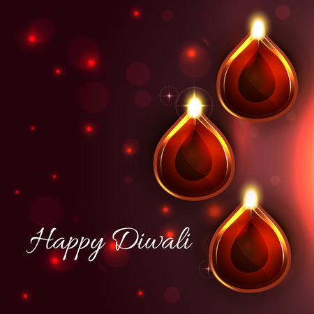 Vector background of diwaliのイラスト素材