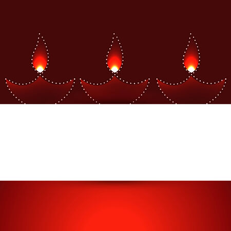 Vector diwali background with space for your textのイラスト素材