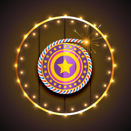 Vector stylish design of diwaliのイラスト素材