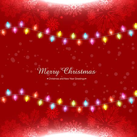 vector stylish merry christmas backgroundのイラスト素材