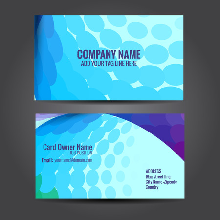 vector simple and clean business template designのイラスト素材