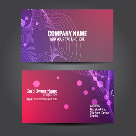 vector creative business template design illustrationのイラスト素材