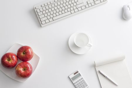 Office deskの写真素材