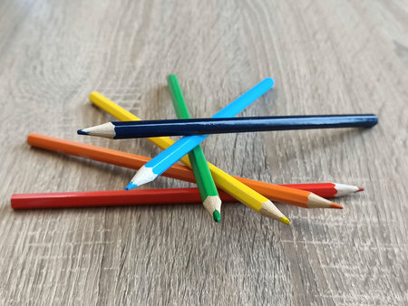 Pencils art colorful LGBT composition