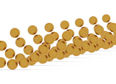 3 d render circleの写真素材